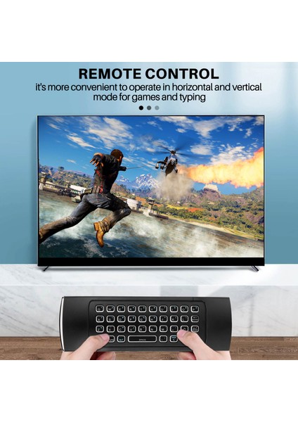 Android Tv Kutusu Için Air Fare, Mini Kablosuz Klavye Rgb Arkadan Aydınlatmalı Mx3 Pro Ir Öğrenme ile Hava Uzak Fare Kontrolü (Yurt Dışından) fiyatları