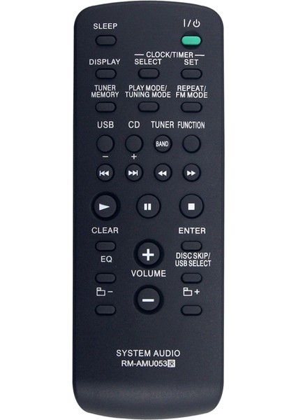 Uzaktan Kumanda Sony Mini Hi-Fi Bileşeni Için RM-AMU053&#39;Ü Değiştirin Sony Ses Sistemi HCD-GTR33 HCD-GTR55 HCD-GTR555 Hcd-Gtr7 (Yurt Dışından)
