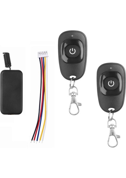 Dc5 -12V Mini Röle Uzaktan Kumanda Anahtarı Küçük Iletişim Kodu Kablosuz Alıcı Verici Sor 433MHZ (Yurt Dışından) fiyatları