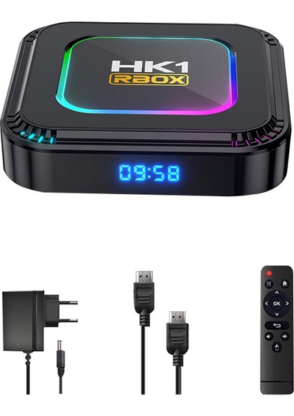 4+32G Akıllı Tv Kutusu Android 13 RK3528 HDR10 8k Rgb Işık Bt 5.0 Wifi6 Ses Medya Oyuncu Tv Kutusu Ingiltere Fiş (Yurt Dışından) indirimleri
