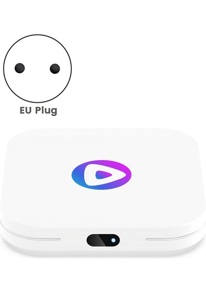H96 Max M1 Akıllı Tv Kutusu 2GB+16GB Rockchip 3528 Android 13 4K Bt 4.0 Medya Oynatıcı Set Üst Kutu Eu Fişi (Yurt Dışından)