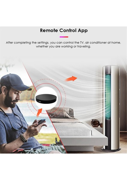 Smart Home Tv DVD Aud Için Too Wifi Ir Uzaktan Kumanda Alexa Google Home ile Ses Kontrolü Ses Kontrolü Çalışır (Yurt Dışından) indirimleri