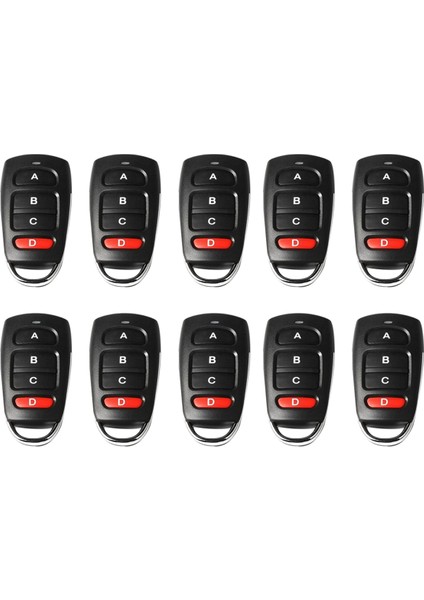 10PCS Kablosuz 433MHZ Uzaktan Kumanda Kopyala Öğrenme Çözme Hadde Yuvarlanma Kodu 433 Mhz Anahtar Uzaktan Açıcı (Yurt Dışından)