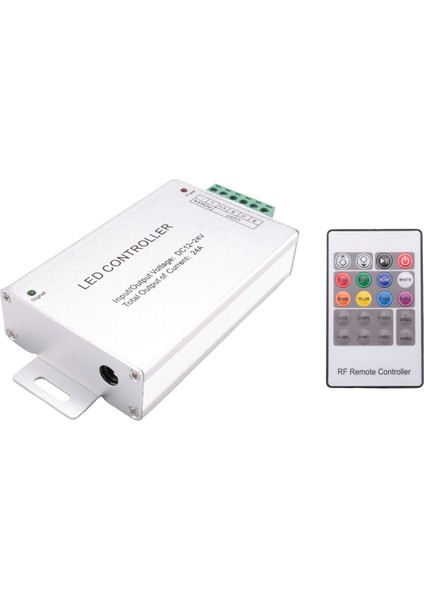 LED Denetleyici 12-24V Düşük Basınçlı Rf Renkli 20 Kezli Uzaktan Kumanda Rgb Işık Çubuğu Çizim Denetleyicisi (Yurt Dışından) fiyatları