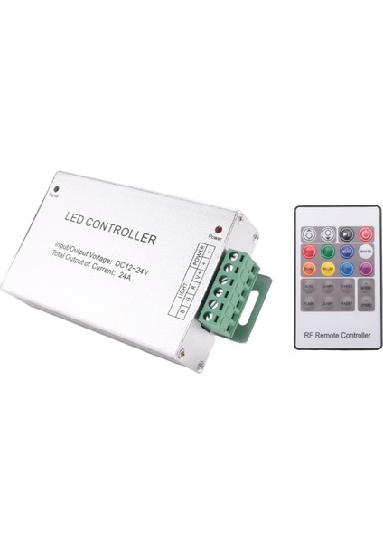 LED Denetleyici 12-24V Düşük Basınçlı Rf Renkli 20 Kezli Uzaktan Kumanda Rgb Işık Çubuğu Çizim Denetleyicisi (Yurt Dışından) modelleri