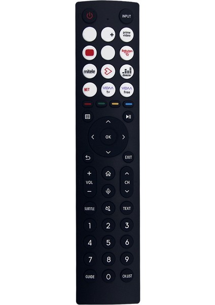 Hisense Smart LED LCD Tv Uzaktan Kumandası Için ERF3F86H Uzaktan Kumandasını Değiştirin Ses Yok (Yurt Dışından)