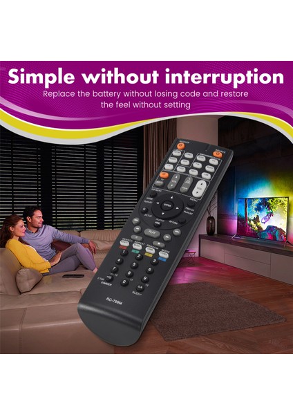 Uzaktan Kumanda RC-799M Onkyo TX-NR616 TX-NR626 Av Alıcı Için Değiştirme (Yurt Dışından) indirimleri