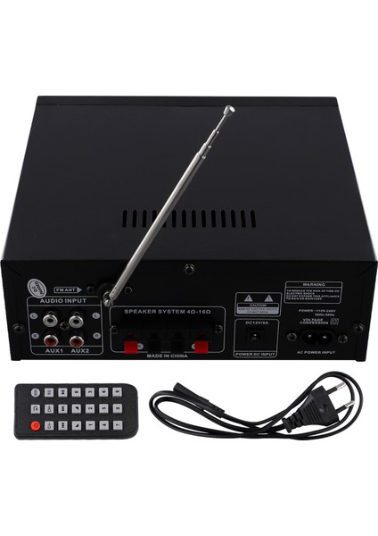 AK55 Ses Amplifikatörü 2.0 Kanal Hifi Dijital Bluetooth Amplifikatör USB Dijital Amplifikatör Ab Fişi (Yurt Dışından) fiyatları