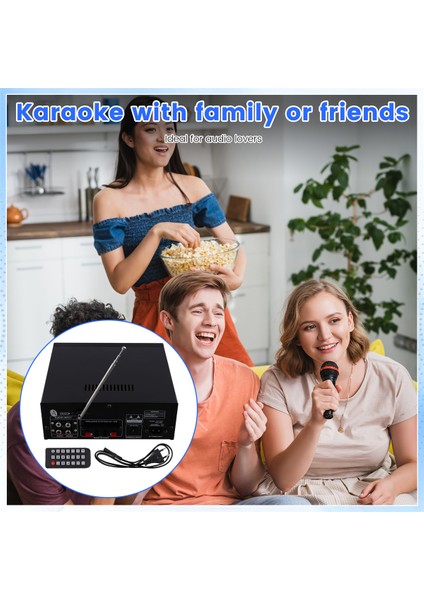 AK55 Ses Amplifikatörü 2.0 Kanal Hifi Dijital Bluetooth Amplifikatör USB Dijital Amplifikatör Ab Fişi (Yurt Dışından) indirimleri