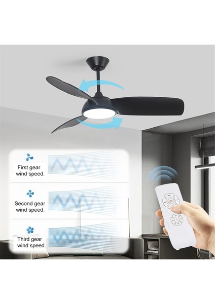 Kablosuz Tavan Fan Lambası Uzaktan Kontrol Kiti Işık Dimmer Ev Aydınlatma Sistemleri Için Zamanlama Fonksiyonu (Yurt Dışından) fırsatları