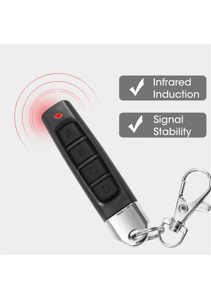 3pcs 433MHZ Kopyala Uzaktan Açıcı, Evrensel Garaj Kapı Kontrolörü Kablosuz Klonlama Anahtarı Fob 4ın1 Uzaktan Kumanda Dinleyici (Yurt Dışından) indirimleri
