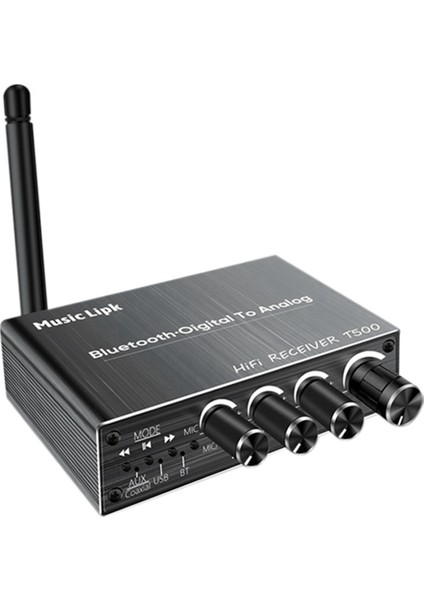 Alıcı Verici Aux 3.5mm Optik Koaksiyel Kablosuz Müzik Ses Bluetooth 5.3 Adaptör Dijitalden Analog Dönüştürücü (Yurt Dışından)