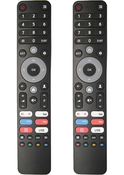 2 Pcs Dexp, Vıomı, Chıq Için Evrensel Akıllı Tv&#39;ler Uzaktan Kumanda - Çoklu Modeller Için Kızılötesi (Yurt Dışından)