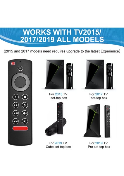 Nvidia Shield Tv Pro 2015 2017 2019 Için Tv Voice Uzaktan Denetleyici Ses Işlevi ile Tv Cube Stb Uzaktan Kumanda (Yurt Dışından) indirimleri
