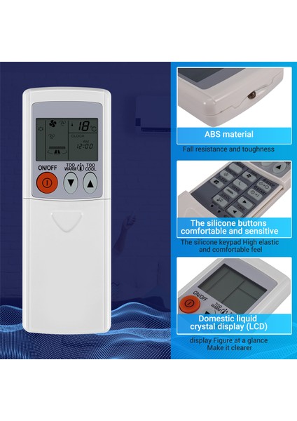 Mitsubishi KM09A KM09D KM09E Için Dayanıklı Uzaktan Kumanda KD06ES (Yurt Dışından) fırsatları