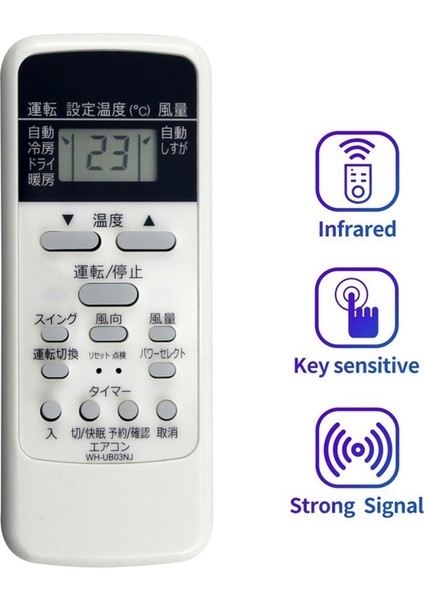 Toshiba Klima Uzaktan Kumandası Için WH-BUB03NJ Uzaktan Kumandası WH-D1P WH-D1P WH-D8B WH-D8B WH-TA03EJ (Yurt Dışından) fiyatları