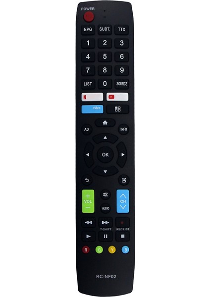 RC-NF02 Aconatic Smart Tv 32HS534AN 40HS534AN Için Uzaktan Kumanda (Yurt Dışından)