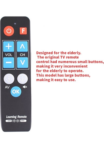 Universal Ir Tv Kutusu DVD Stb Vcr Tv Isıtıcı Için Uzaktan Kumanda Öğrenin (Yurt Dışından) fiyatları