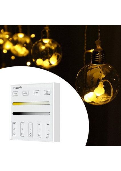 2.4g Rf 4 Bölge 86 Panel Dm/cct Akıllı LED Denetleyici LED Işık Kontrolü Için Çift Renk Sıcaklığı Dokunmatik Kontrolör (Yurt Dışından) indirimleri