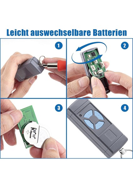 2 Garaj Kapısı Açacağı Paket Garaj Kapısı Uzaktan Kumanda Hornann Hsm2 Hsm4 868.3 Mhz El Verici (Yurt Dışından) fırsatları