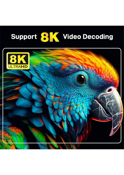 Atv Android 14 Akıllı Tv Kutusu 4GB+64GB Av1 S905W2 Dört Çekirdekli Çift Wifi Ses Uzaktan Medya Oynatıcı 8k 4K Set Üst Kutu Eu Fiş (Yurt Dışından) fırsatları