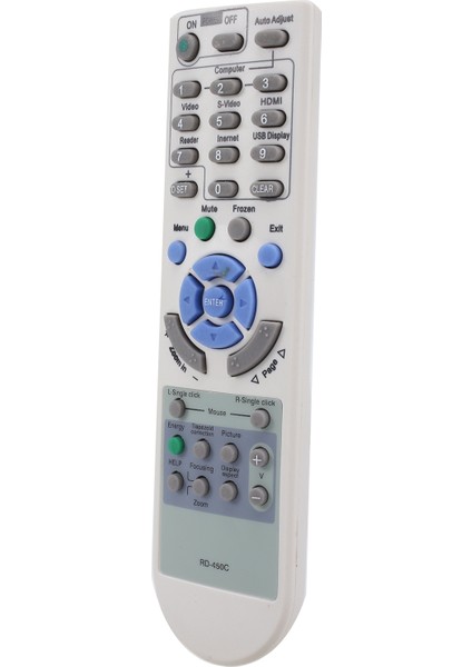 RD-450C Uzaktan Kumanda Nec Projektör NP100 NP110 NP115 NP1200 NP210 NP215 NP216 NP2200 NP300+ NP305 NP310 (Yurt Dışından) modelleri