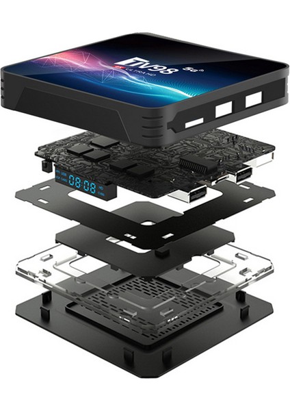 TV98 Tv Kutusu 2G+16G 2.4g &amp; 5g Wifi Allwinner H313 4KX2K Android 12 Set Üstü Kutu TV98 Medya Oyuncu Ab Fişi (Yurt Dışından) indirimleri