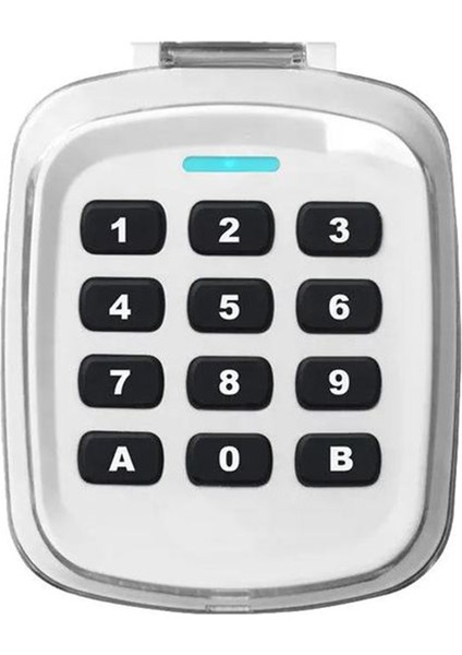 Çok Frekanslı 280-868MHZ 280-868MHZ Kapı Goraj Kapısı Kablosuz Tuş Takımı Kodu Uzaktan Kumanda Açıcı (Beyaz) (Yurt Dışından)
