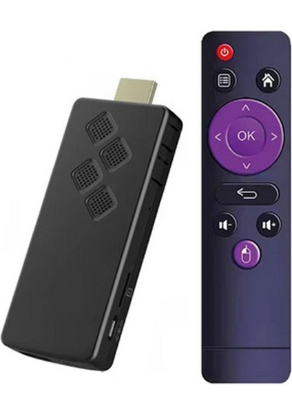 ANDROID10 Atv Akıllı Tv Stick Allwinner H313 Destek 4K Video 2.4/5g Wifi6 Uzak Mini Tv Kutusu Taşınabilir Oyuncu 2G+16G (Yurt Dışından)