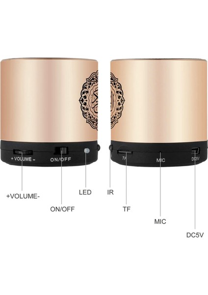 Kur&#39;an Müslüman Konuşmacı, Akıllı Kuran Çeviri Küçük Taşınabilir Uzaktan Kumanda Bluetooth Mp3 Fm Oyuncu Ramazan Hac Hediyeleri (Yurt Dışından) fırsatları