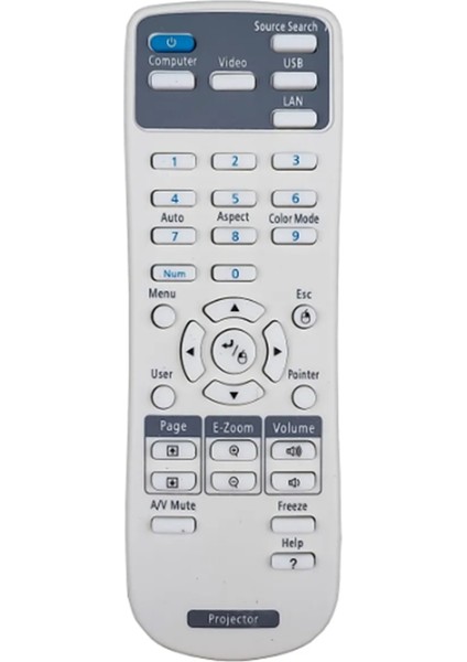 Epson Projector Projektoru Için Eb Serisi Projektör Için Uzaktan Kumanda Değiştirme (2181788) (Yurt Dışından)