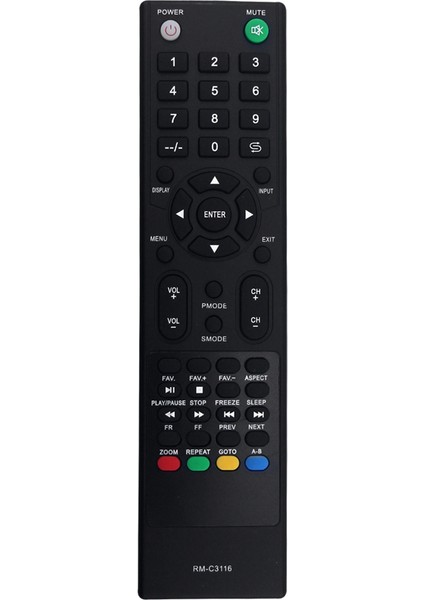 Jvc LCD LED Smart Tv RM-C3116 RM-C3222 LT-40N570A LT-48N570A Için RM-C3116 Uzaktan Kumandasını Değiştirin (Yurt Dışından)