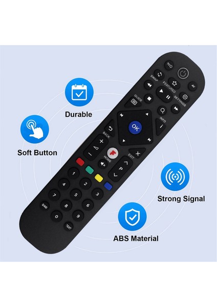 Manhattan T3-R Freeview Için T3-R Uzaktan Kumandasını Değiştirin 4K Akıllı Kaydedici Uzaktan Kumanda (Yurt Dışından) fiyatları