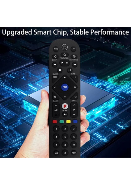 Manhattan T3-R Freeview Için T3-R Uzaktan Kumandasını Değiştirin 4K Akıllı Kaydedici Uzaktan Kumanda (Yurt Dışından) modelleri