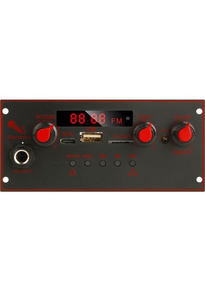 Bluetooth 5.0 Mp3 Kod Çözücü Kartı 10W Amplifikatör Ses Oynatıcısı 5V Dıy Mp3 Çalar Araba Fm Radyo Modülü Tf USB Mıc Kayıt (Yurt Dışından) fiyatları