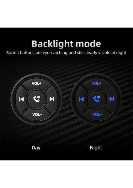 Kablosuz Bluetooths Uzaktan Kumandalı Araba Motosiklet Bisiklet Medya Düğmesi Mp3 Müzik Çalar Ios Android Telefon Tablet (Yurt Dışından) indirimleri