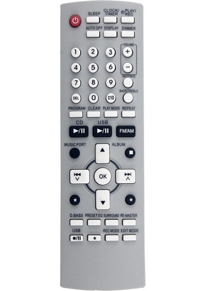 Panasonic DVD Oynatıcı Uzaktan Kumanda Uzaktan Kumanda Sistemleri (Yurt Dışından)