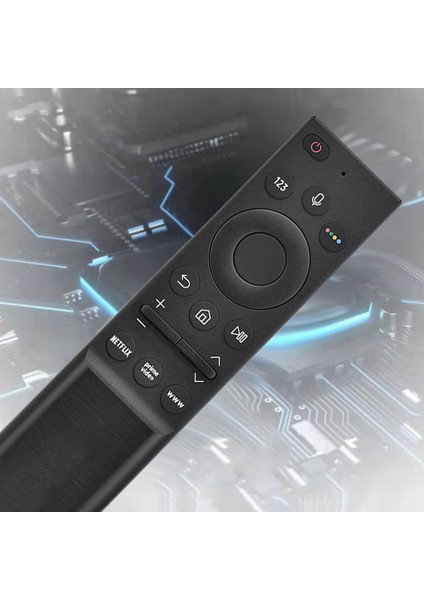 BN59-01363L Samsung QLED Serisi Için Uzaktan Kumanda BN59-01363C UA75AU8000 Bluetooth Sesli Tv Uzaktan Kumanda Değiştirme (Yurt Dışından) indirimleri