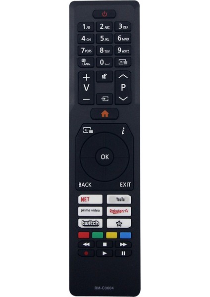 Jvc RM-C3604 LCD Tv Uzaktan Kumandası Için RM-C3604 Uzaktan Kumandasını Değiştirin (Yurt Dışından)