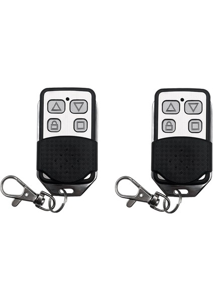 2pcs 4 Düğme Elektrikli Garaj Kapı Açıcı Kablosuz Uzaktan Kumanda 433MHZ Kablosuz Radyo Frekansı Uzaktan Kumanda (Yurt Dışından)