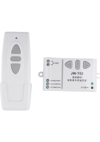 JW-T02 Kablosuz Uzaktan Kumanda +Elektrikli Projektör Ekranları Için 315MHZ Ön Kontrolör Elektrik Perdeleri/kule Garaj Kapısı (Yurt Dışından) modelleri