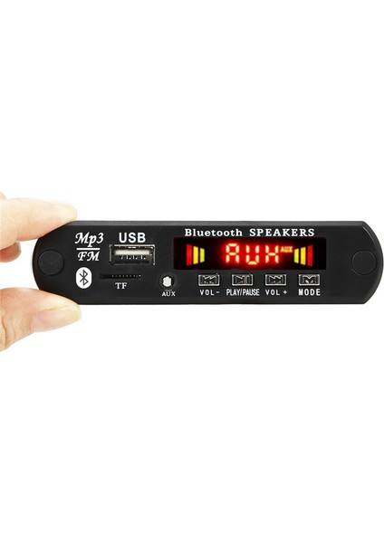 Dc 5V 2X3W 6W Amplifikatör Kod Çözücü Bluetooth V5.0 Araba Mp3 Çalar USB Kayıt Modülü Fm Aux Radyo Hoparlör Için (Yurt Dışından) indirimleri