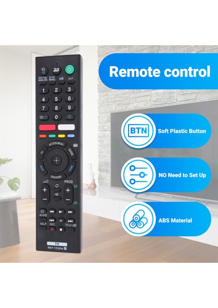 Sony Tv Için Yedek Uzaktan Kumanda RMT-TZ300A RMF-TX200P RMF-TX200E RMF-TX200U RMF-TX200A RMT-TZ300A RMF-TX300U (Yurt Dışından) indirimleri