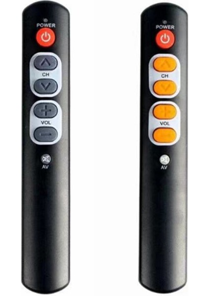 Uzaktan Kumanda Öğrenme Büyük Düğmeleri Yaşlılar Yaşlılar Universal Programlanabilir Tv Uzaktan Destekleri Tv Stb DVD Hıfı Ir Cihazları (Yurt Dışından)
