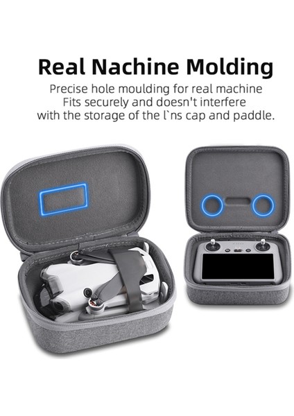 Djı Mini 4 Pro Depolama Çantası Uzaktan Kontrolör Kılıfı Taşınabilir Taşıma Kutusu Çanta Akıllı Kontrolör Aksesuarları (Rc-N2) (Yurt Dışından)
