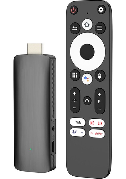 Mini Tv Stick ANDROID12 Allwinner H618 Quad CORTEX-A53 Çekirdek Destek 4K Video Wifi6 Bt5.0 Ağ Set-Top Kutusu (Yurt Dışından)
