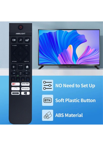 Philips Tv 398GR10BEPHNF000SY SRC-3216-06 Için Uzaktan Kumandalı SRC-3216-06&#39;YI Değiştirin Ses Yok (Yurt Dışından) modelleri