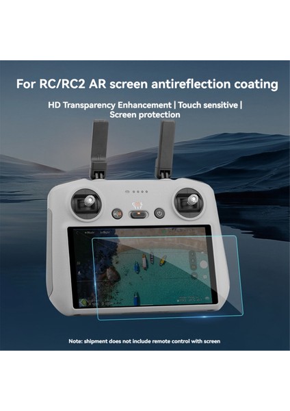 Ekranlı Djı Mini 3/4 Pro Rc2 Için Ekran Koruyucu Filmi Ar Tanraklık Ar Şeffaflık Filmi Temperli Film Aksesuarları (Yurt Dışından) fırsatları