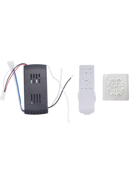 Evrensel Tavan Fanı Uzaktan Kontrol Kiti 40W 6 Hızlı Zamanlama Fonksiyonu Yedek Işıklar ve Dc Tavan Fanları Için Uzaktan (Yurt Dışından)