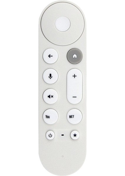 GY3LE Google Chromecast Için Ses Uzaktan Kumandasını Değiştirin 4K Snow Streaming Media Player Uzaktan Kumandası (Yurt Dışından)